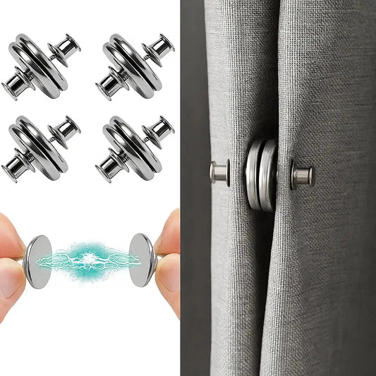 Magnetische Vorhangklammern – Lichtdichte Clips aus robuster Legierung Mivoza Deutschland