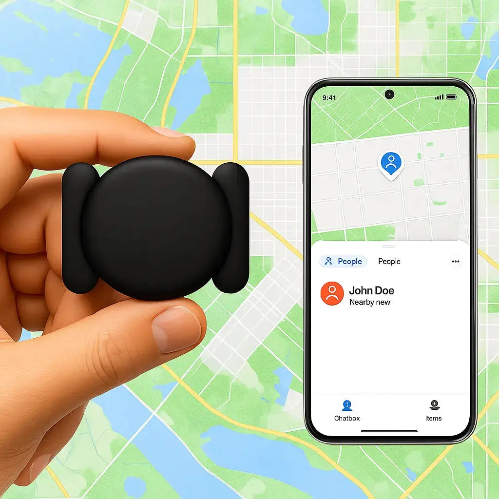 Magnetischer Mini-GPS-Tracker – Kabellos mit 1 Jahr Batterielaufzeit Mivoza Deutschland