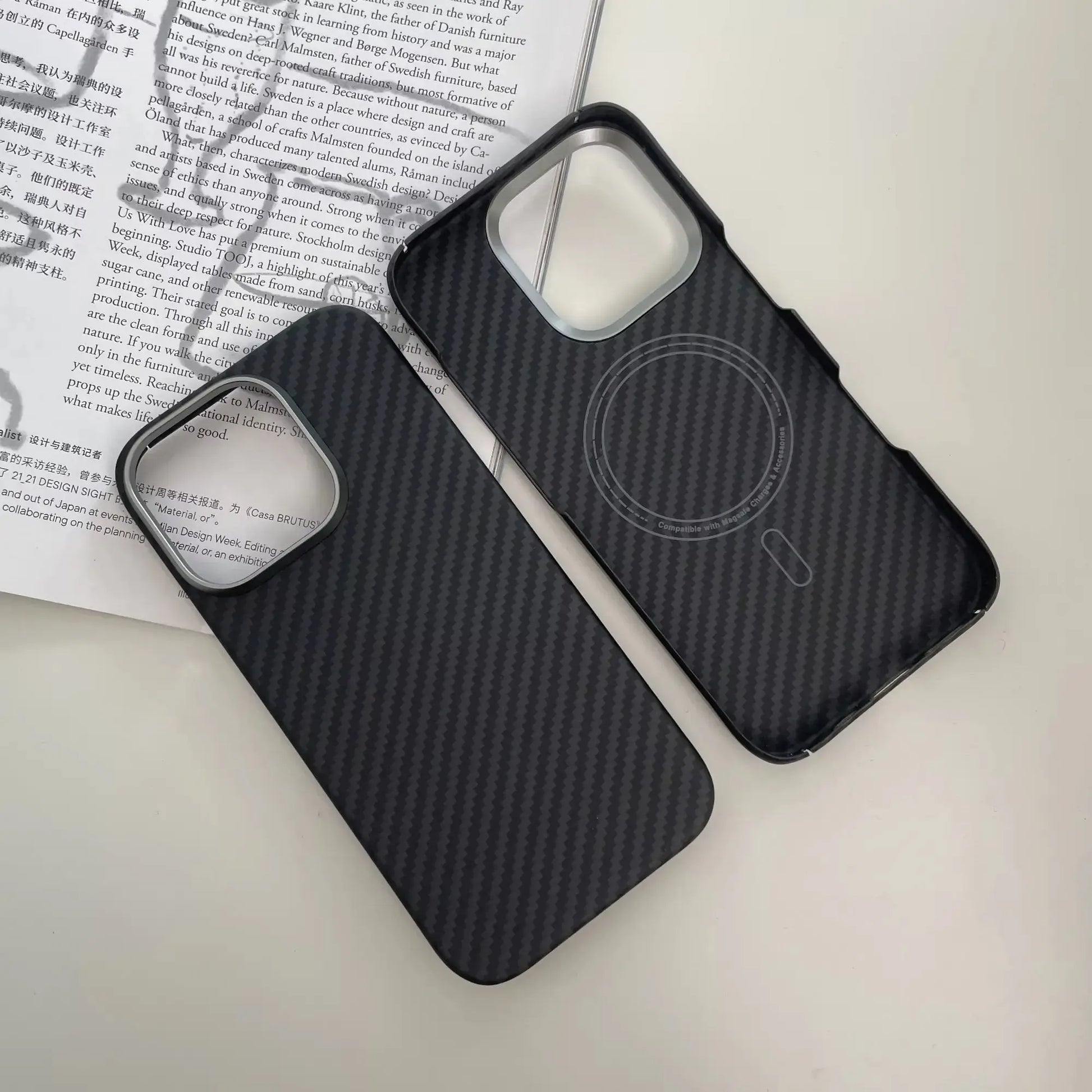 Magnetisches Gehäuse aus Kohlefaser Mivoza Deutschland