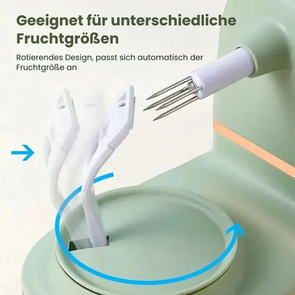 Manueller rotierender Obstschäler Mivoza Deutschland