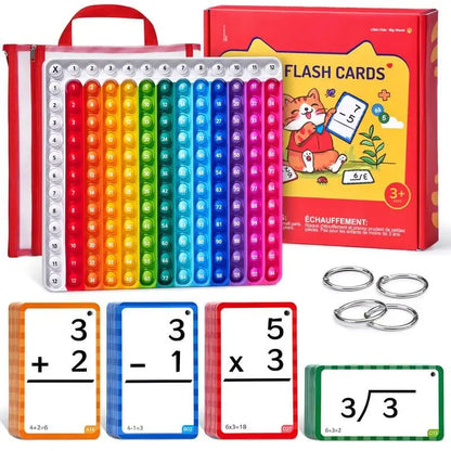 Mathe-Fidget-Spiel – Interaktive Lernkarten mit Pop-It-Funktion! Mivoza Deutschland