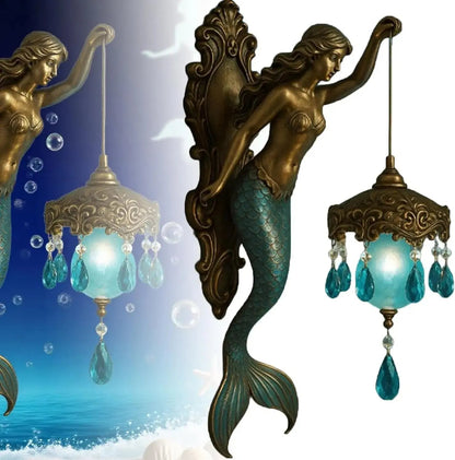 Barock Meerjungfrau Wandleuchte — Eleganz & Luxus für Wohnräume Mivoza Deutschland