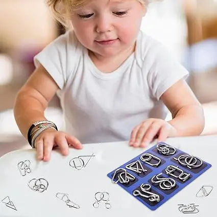 Metall Denkspiele Set — fördert Kreativität und schult logisches Denken spielerisch Mivoza Deutschland