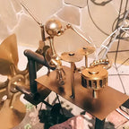 Metall-Windrad „Rockband“ – Bewegte Gartendeko mit Charakter Mivoza Deutschland