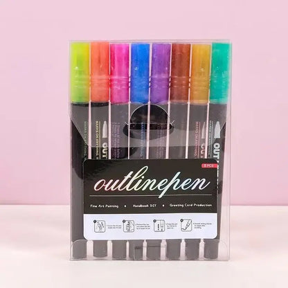 Metallic-Marker Set – Kreative Effekte auf jedem Untergrund Mivoza Deutschland