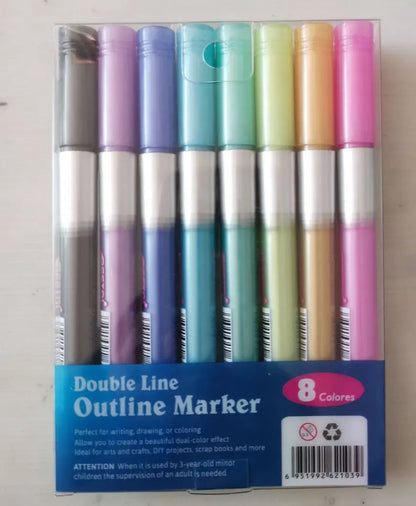 Metallic-Marker-Stifte – Ideal für Karten, Handlettering & Basteln Mivoza Deutschland