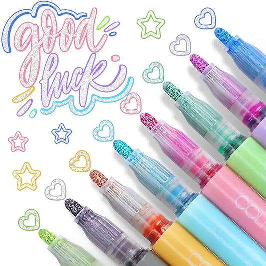 Metallic-Marker-Stifte – Ideal für Karten, Handlettering & Basteln Mivoza Deutschland