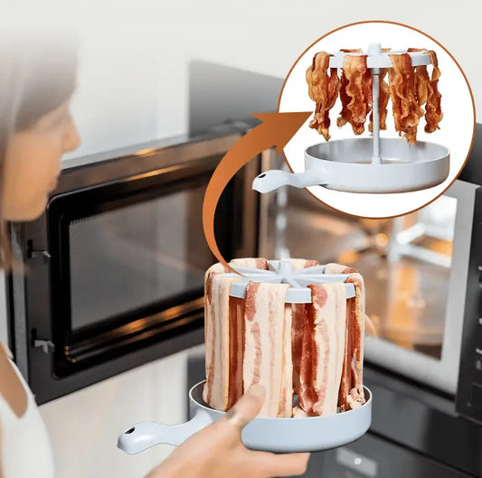 Mikrowellen-Baconschale für schnelles und gesundes Kochen Mivoza Deutschland