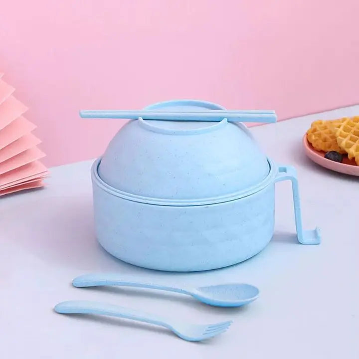 Mikrowellen-Ramen-Schüssel mit Sieb für einfaches Kochen Mivoza Deutschland