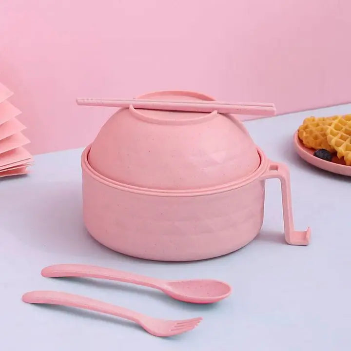 Mikrowellen-Ramen-Schüssel mit Sieb für einfaches Kochen Mivoza Deutschland