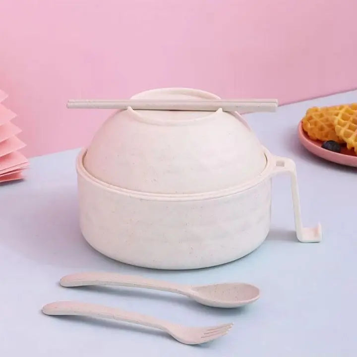 Mikrowellen-Ramen-Schüssel mit Sieb für einfaches Kochen Mivoza Deutschland