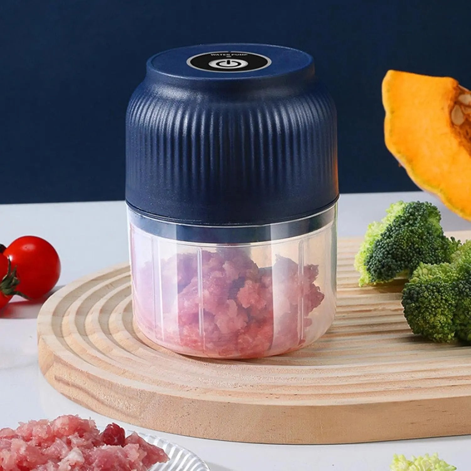 Mini Knoblauch-Zerkleinerer — Hackt Fleisch, Nüsse & Gewürze mühelos Mivoza Deutschland