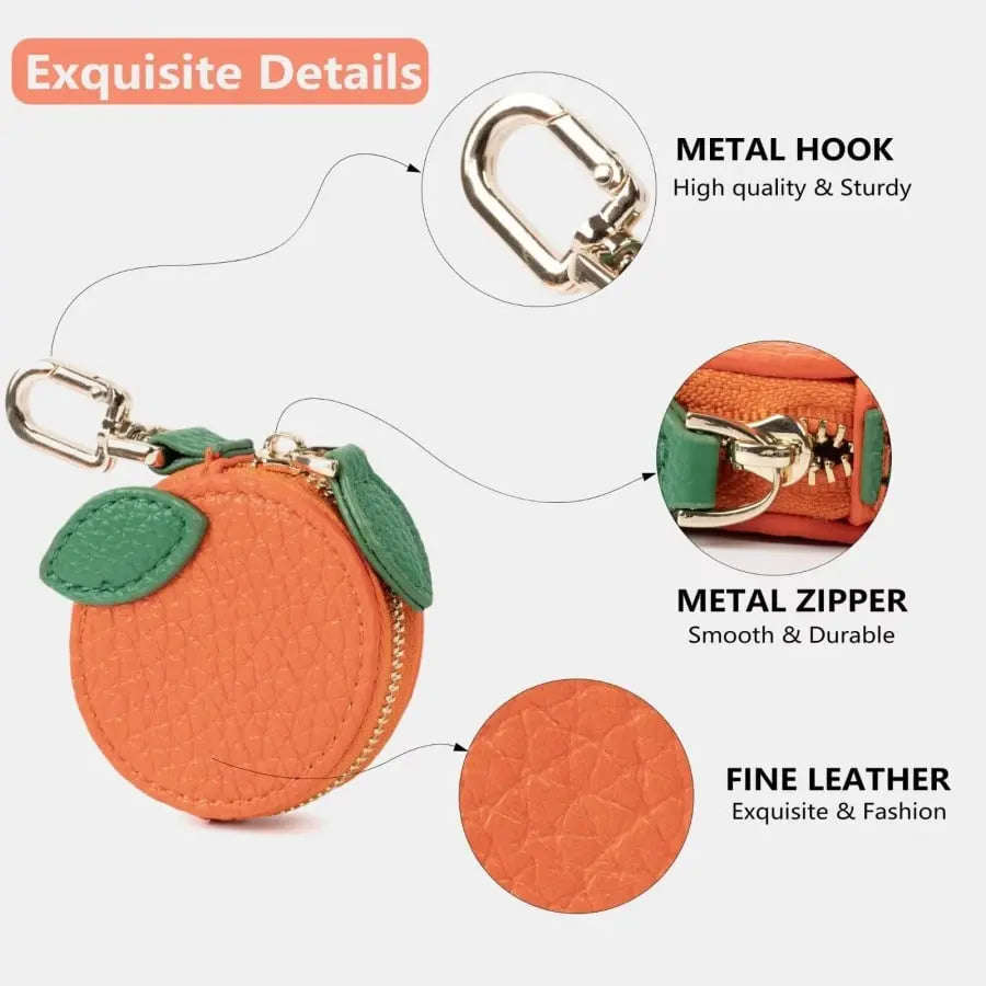 Mini-Münzbörse im Obst-Look — Stylishes Detail & süße Geschenkidee Mivoza Deutschland