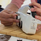 Mini-Nähmaschine mit Dual-Geschwindigkeitssteuerung — Mit Zubehör Mivoza Deutschland