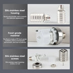 Mini-Schwimmerventil aus Edelstahl – Automatische Wasserstandskontrolle Mivoza Deutschland