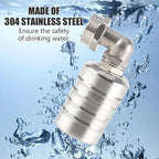 Mini-Schwimmerventil aus Edelstahl – Automatische Wasserstandskontrolle Mivoza Deutschland