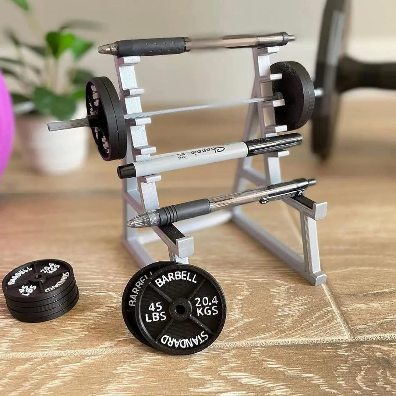 Mini-Squat-Rack-Stifthalter – Einzigartiges Geschenk für Fitnessfans Mivoza Deutschland