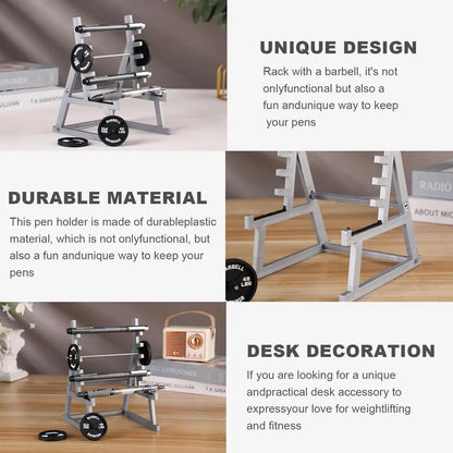 Mini-Squat-Rack-Stifthalter – Einzigartiges Geschenk für Fitnessfans Mivoza Deutschland