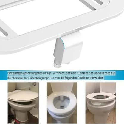 Bidet-Aufsatz mit Doppelstrahl – Sanfte Reinigung für Intim- & Analbereich Mivoza Deutschland