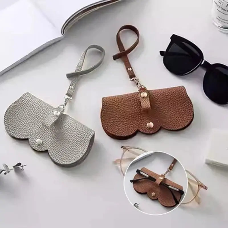 Modisches Brillenetui aus Leder – Passend für Sonnen-, Lese- & XL-Brillen Mivoza Deutschland