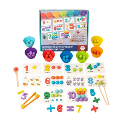 Montessori Mathe Spielzeug Set — Beliebt bei Kindergartenlehrern Mivoza Deutschland