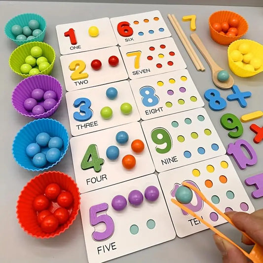 Montessori-Zählspiel zur frühen Matheförderung Mivoza Deutschland