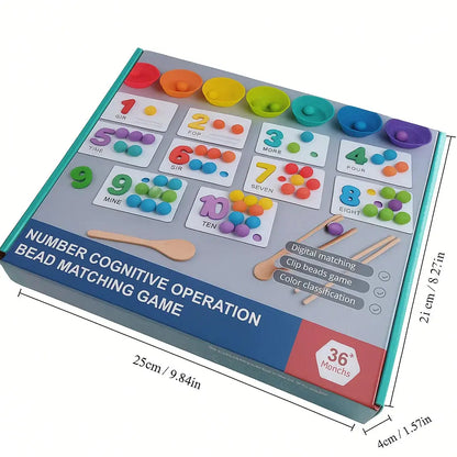Montessori-Zählspiel zur frühen Matheförderung Mivoza Deutschland