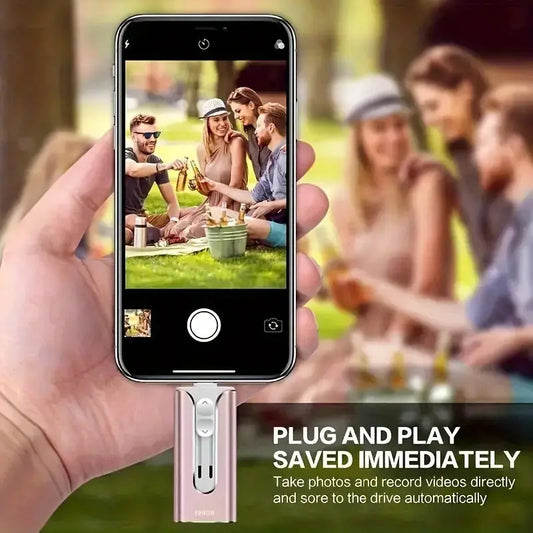 Multifunktionaler USB-Stick für iPhone, Android & PC-Backup Mivoza Deutschland
