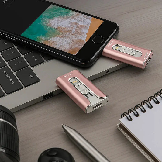 Multifunktionaler USB-Stick für iPhone, Android & PC-Backup Mivoza Deutschland