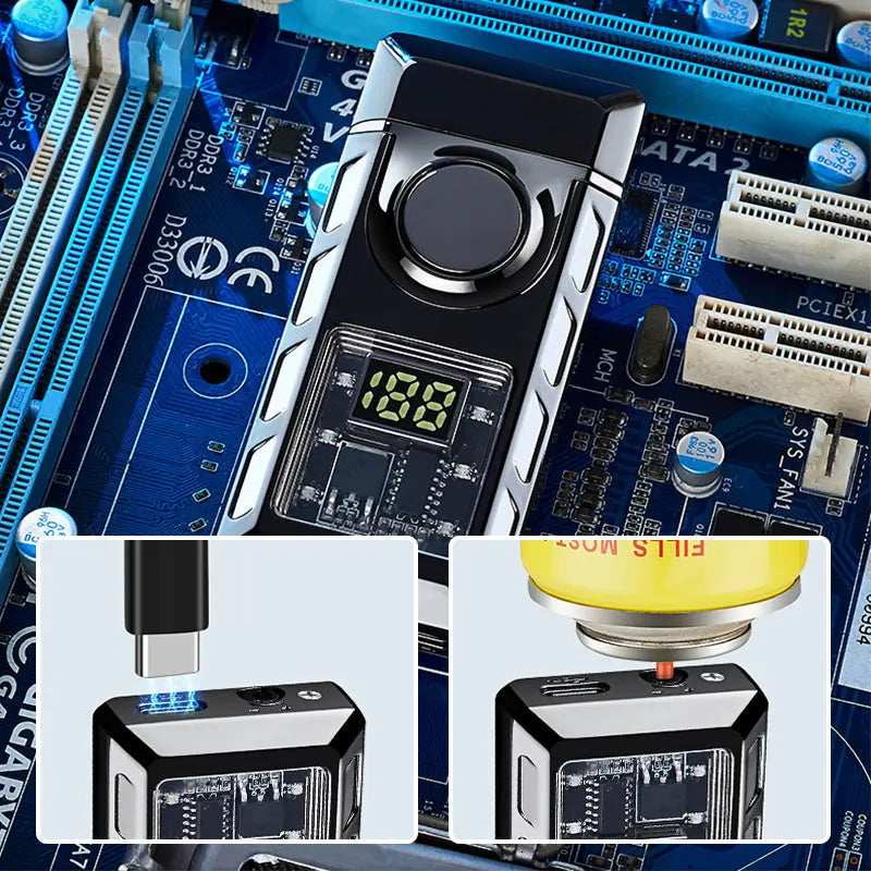 Multifunktionales Doppel-Flammen-Feuerzeug Mivoza Deutschland