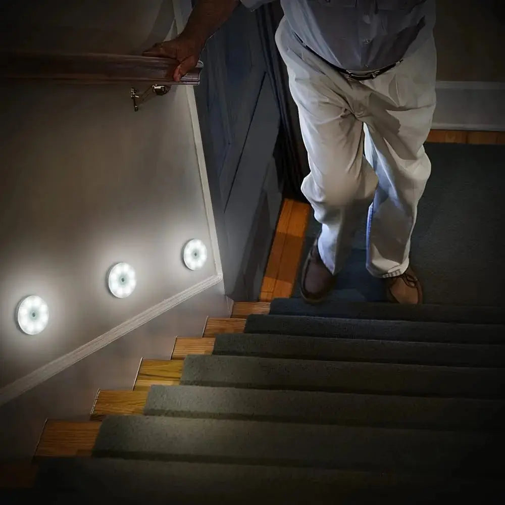 Nachtlicht mit Bewegungssensor — Dein Lichtführer für Dunkle Treppen & Räume 2er Set Mivoza Deutschland