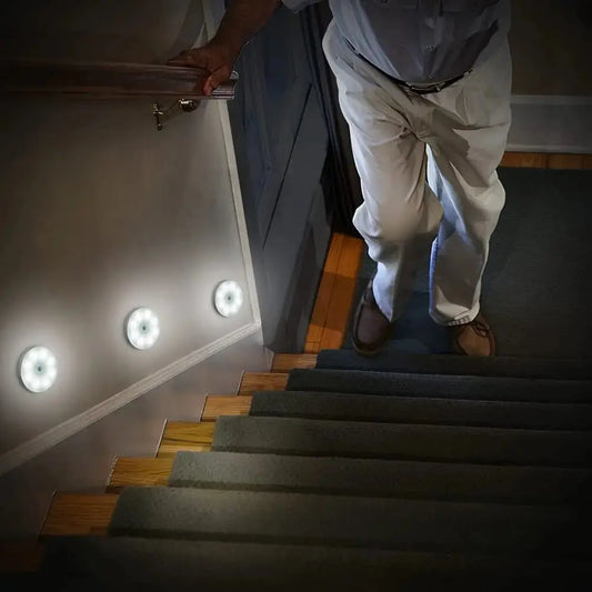 Nachtlicht mit Bewegungssensor — Dein Lichtführer für Dunkle Treppen & Räume 2er Set Mivoza Deutschland