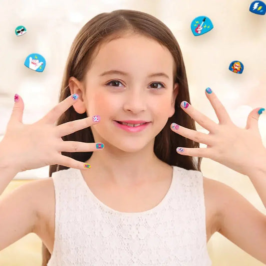 Nagelsticker Set für Kinder — Über 520 kreative, wasserfeste Designs Mivoza Deutschland