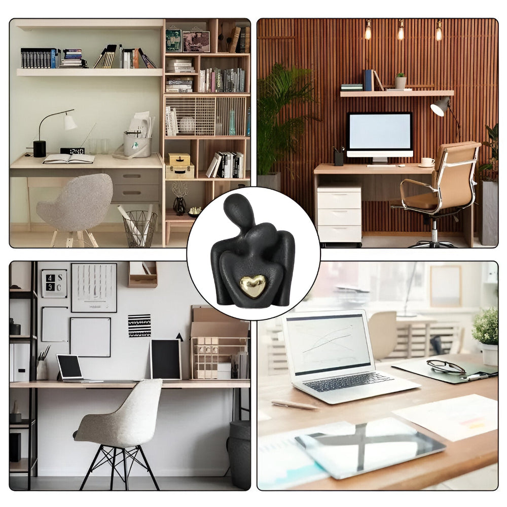 Minimalistische Paarfigur