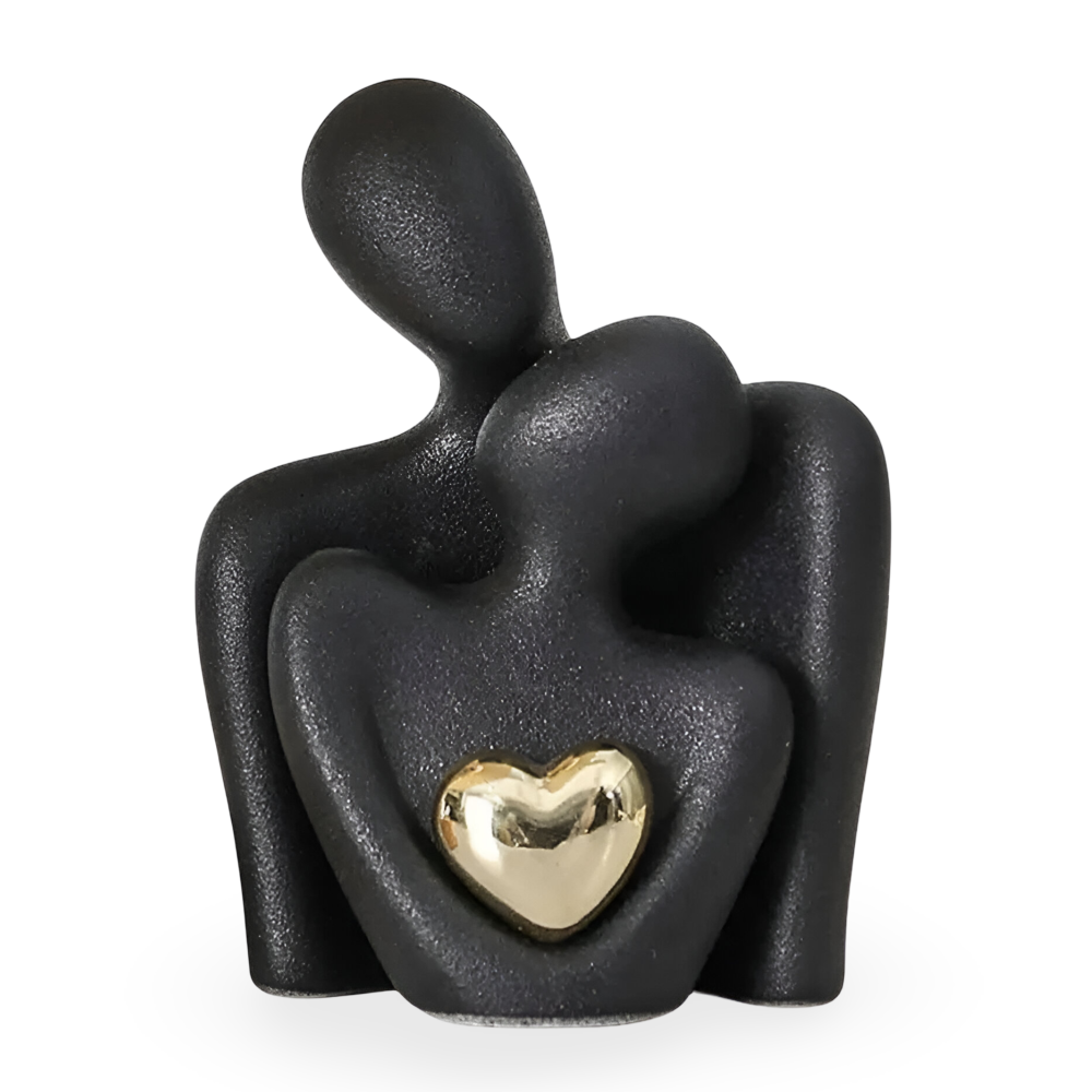 Minimalistische Paarfigur