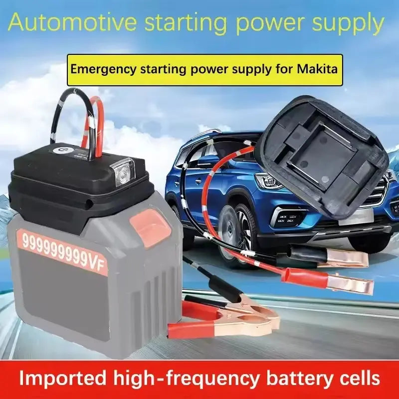 Notstarter für Autos mit Werkzeugbatterie-Adapter Mivoza Deutschland