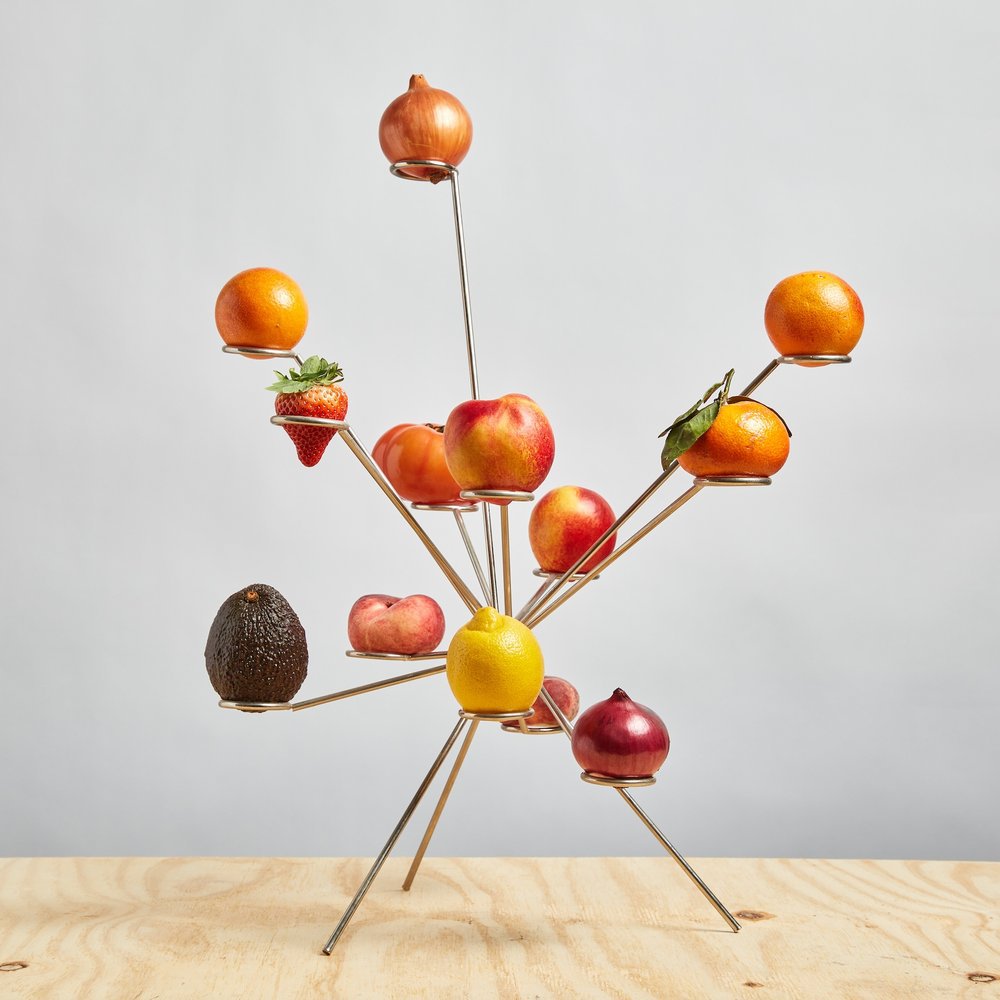 Moderner Obstständer