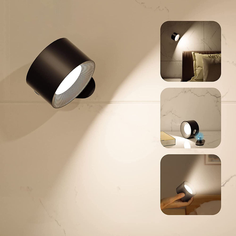 1+1 GRATIS | Rotierbare kabellose LED-Wandleuchte – Flexible, tragbare Beleuchtungslösung Mivoza Deutschland