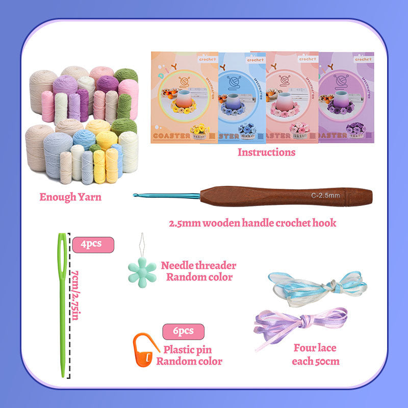 DIY-Untersetzer-Set – Einzigartige florale Designs selbst gestalten Mivoza Deutschland