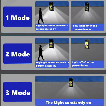 Outdoor Clip-On Solarbewegungsmelder Lichter Wasserdicht Mivoza Deutschland