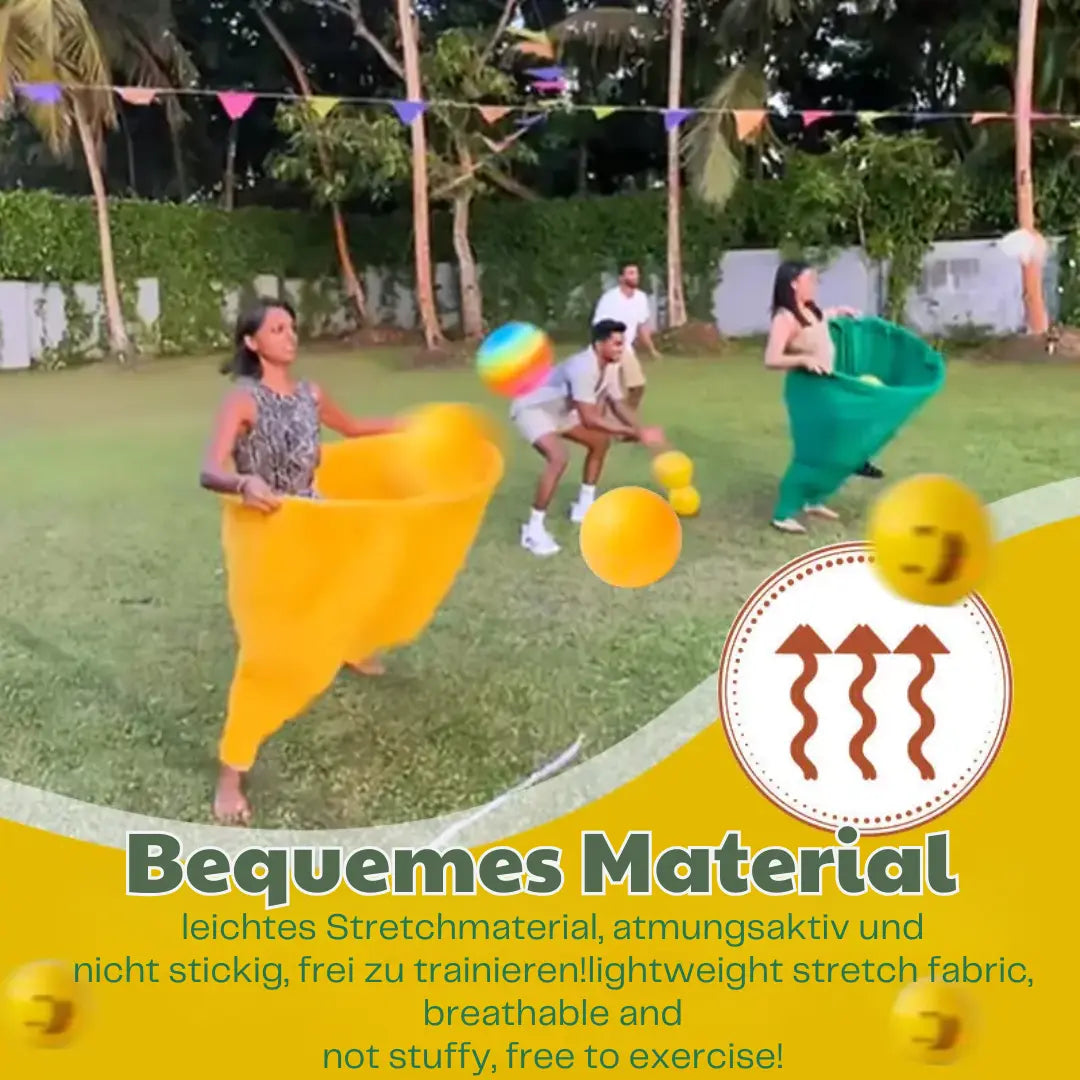 Outdoor-Fangspiel mit Riesenhose für Gruppenspaß Mivoza Deutschland