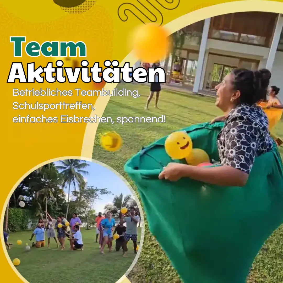 Outdoor-Fangspiel mit Riesenhose für Gruppenspaß Mivoza Deutschland