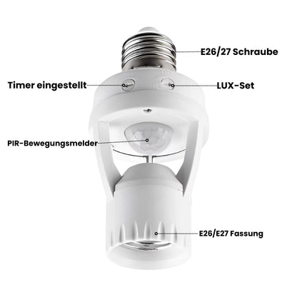 Sensor-Adapter mit Bewegungserkennung