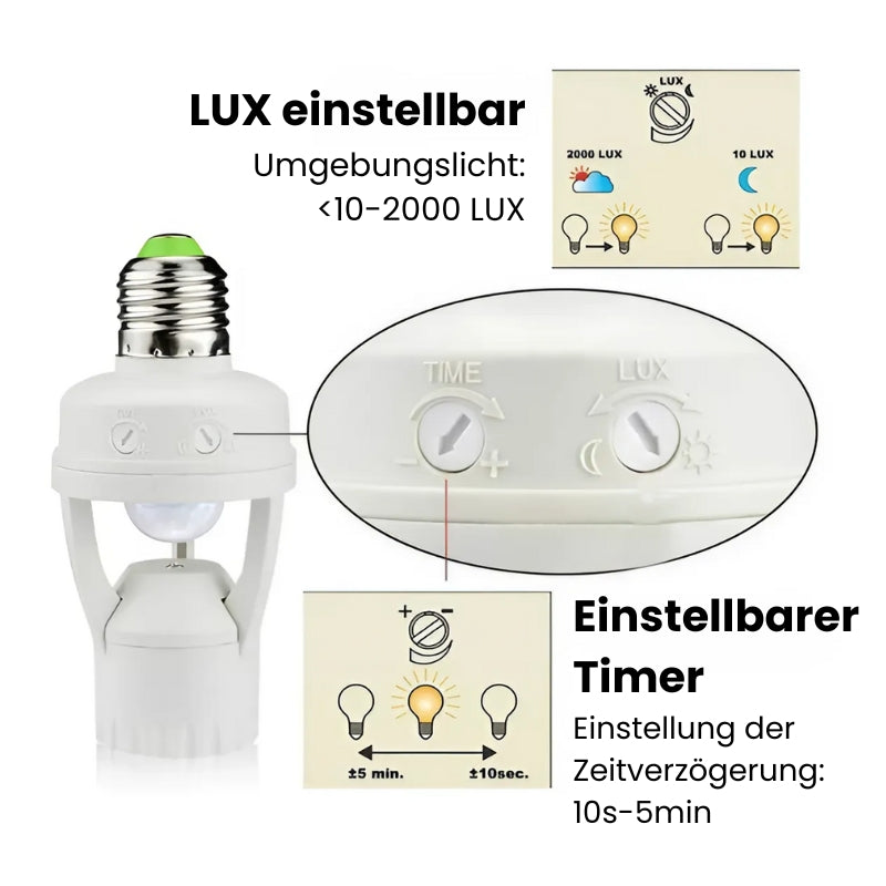 Sensor-Adapter mit Bewegungserkennung