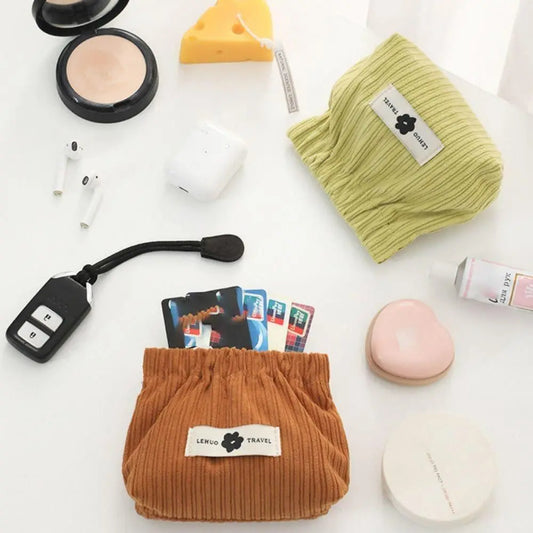 Pinch-Open Kosmetiktasche — Praktisch für Lippenstift & Accessoires Mivoza Deutschland