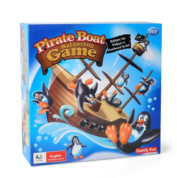Piraten-Balance-Spiel – Spaß für 2–4 Spieler Mivoza Deutschland
