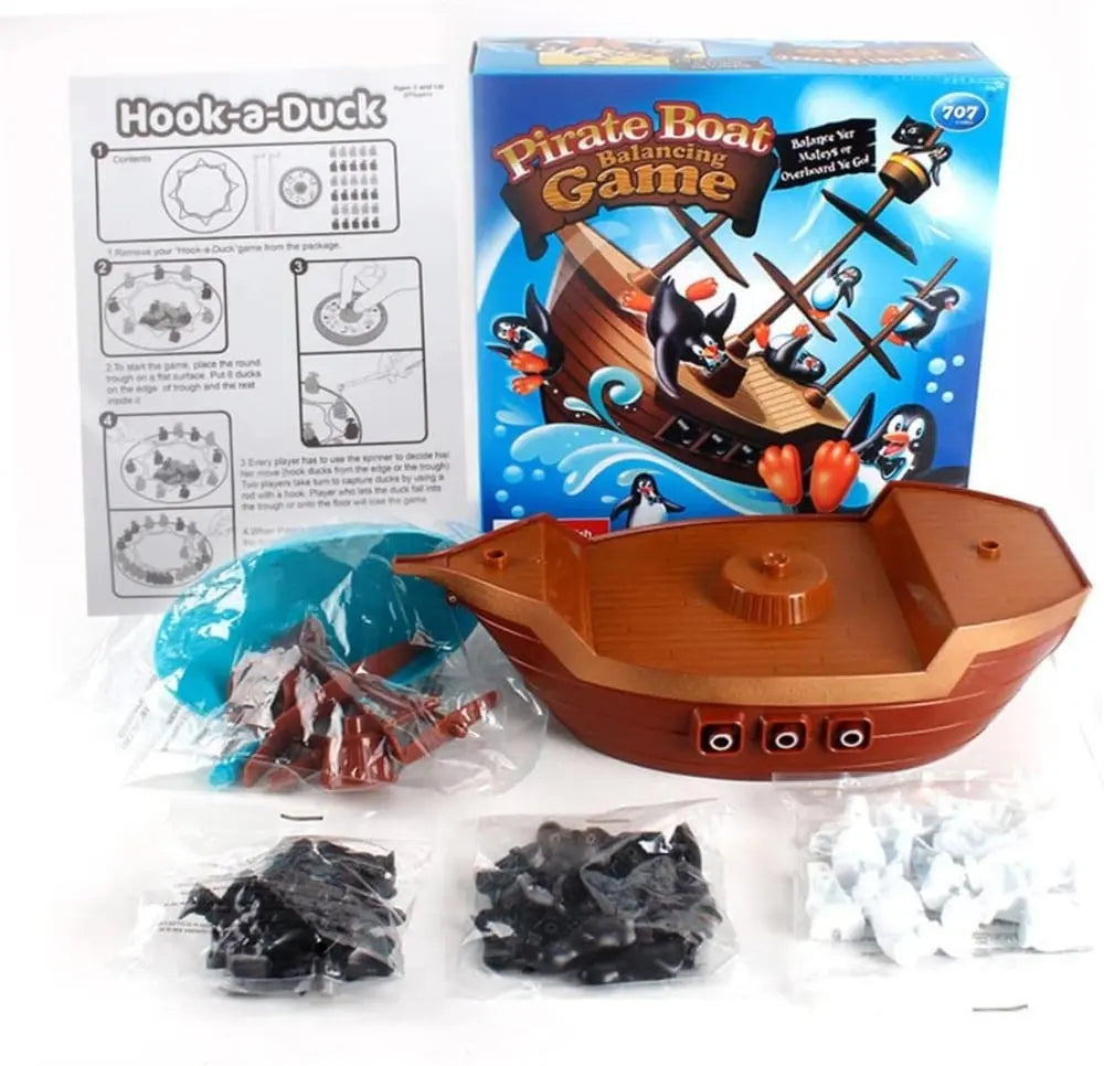 Piraten-Balance-Spiel – Spaß für 2–4 Spieler Mivoza Deutschland
