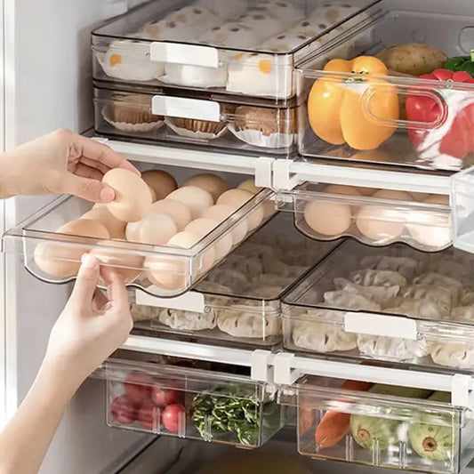 Platzsparender Kühlschrank-Schubladenorganizer Mivoza Deutschland