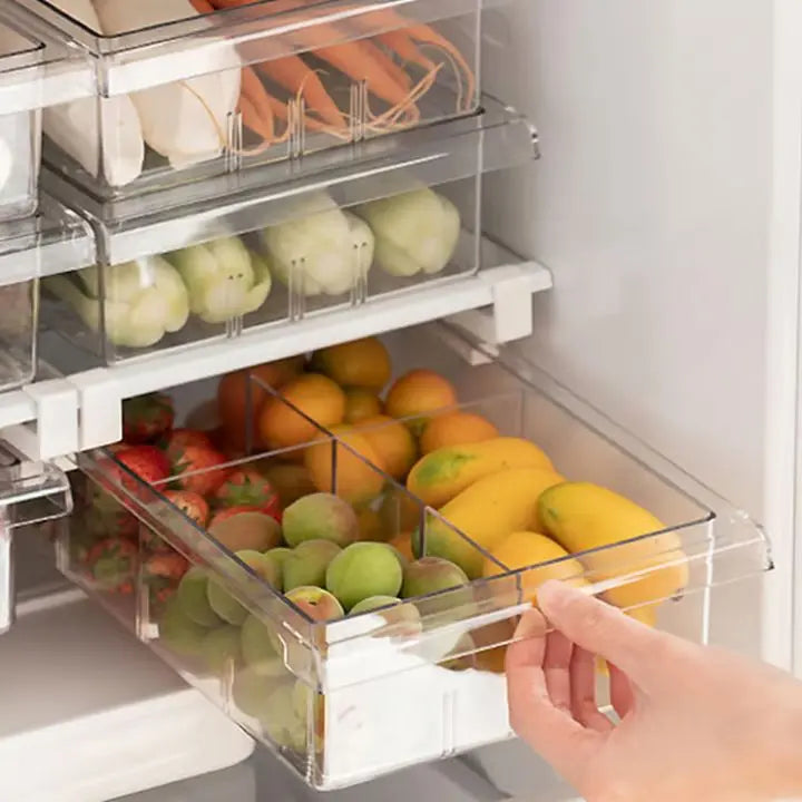 Platzsparender Kühlschrank-Schubladenorganizer Mivoza Deutschland