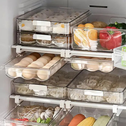 Platzsparender Kühlschrank-Schubladenorganizer Mivoza Deutschland